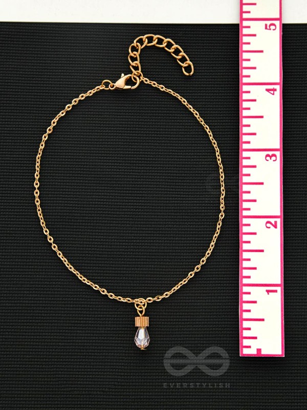 The Icey Glam - Golden Anklet