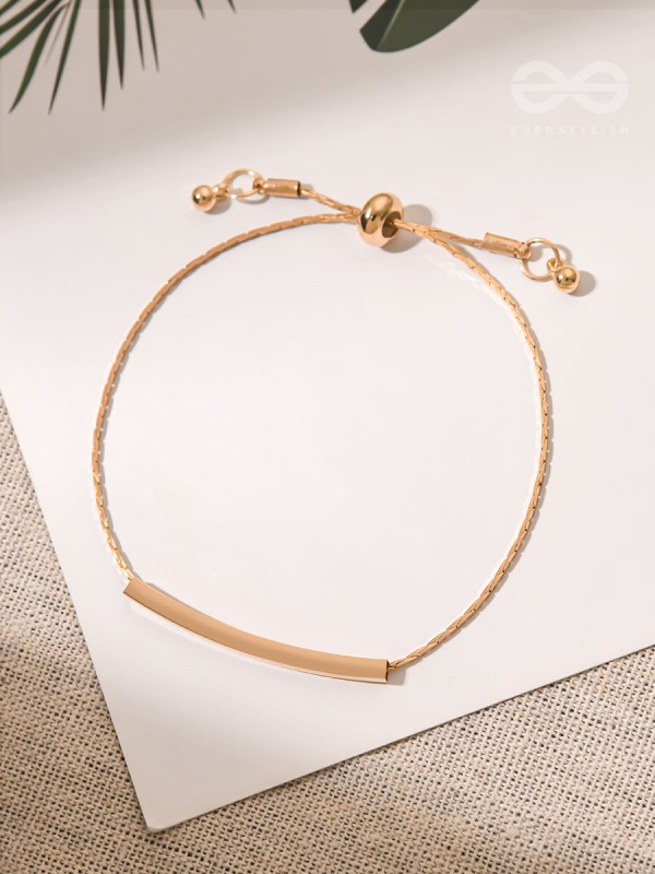 Band of Love- Elegant Golden Bracelet 