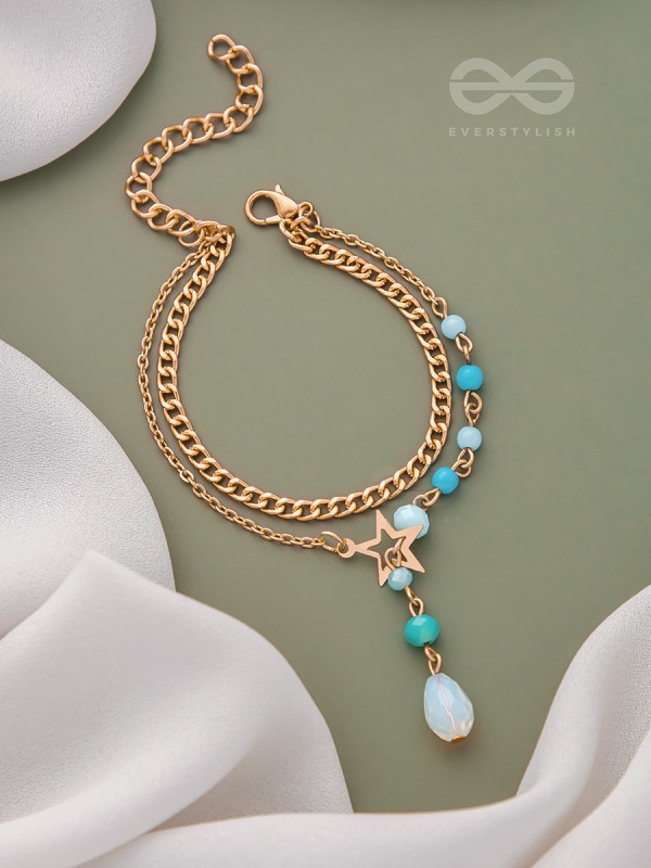 In the Clouds - Golden Layered Bracelet