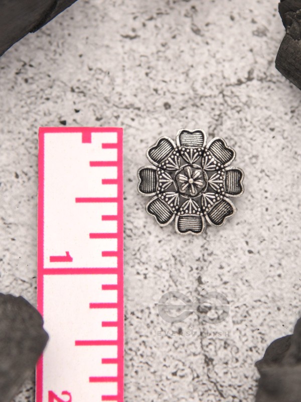 The Black Dahlia- Tiny Trinket Earrings