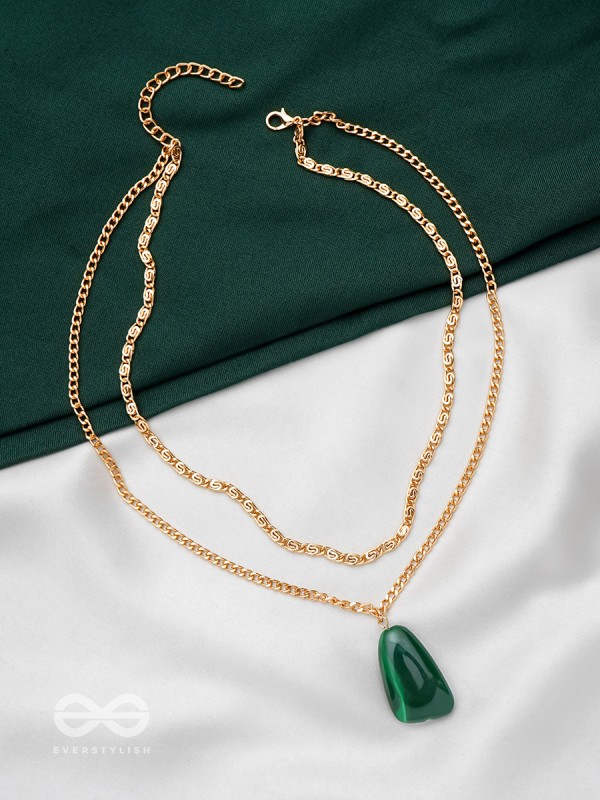 The Forest Essential- Golden Layered Necklace