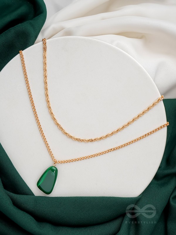 The Forest Essential- Golden Layered Necklace