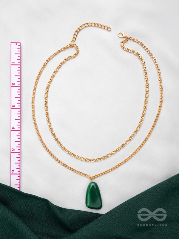 The Forest Essential- Golden Layered Necklace