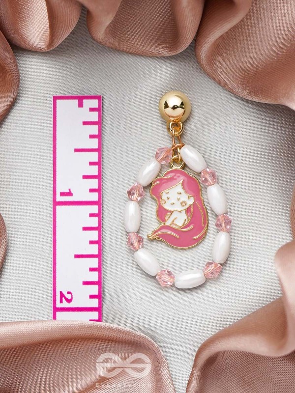 The Sugar Plum- Golden Embellished Earrings