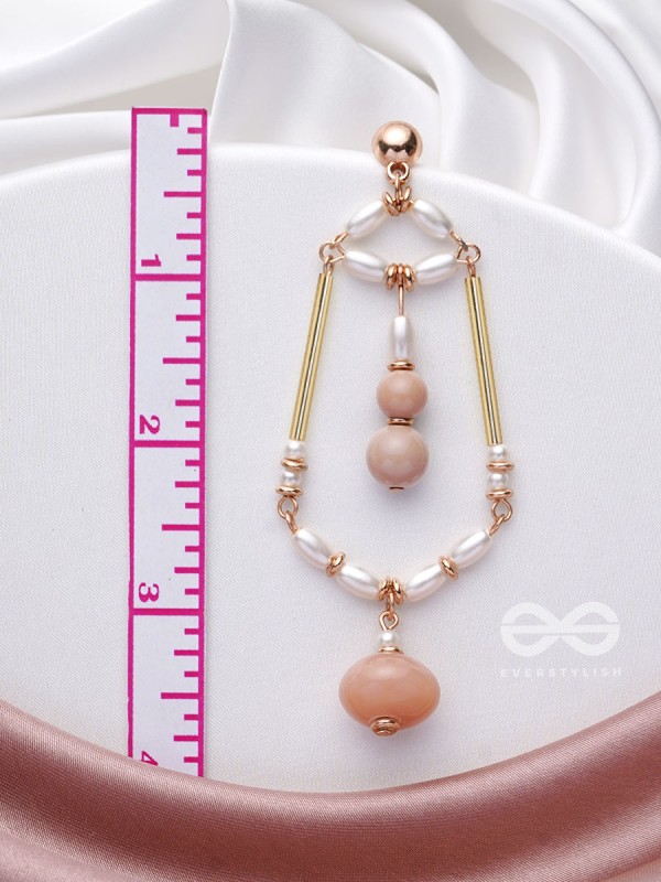 The Jasmine Jewels- Golden Embellished Earrings