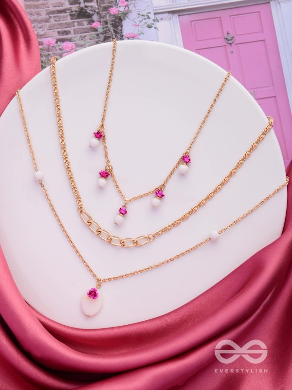 The String Lights- Golden Layered Necklace