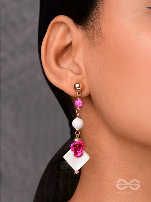 THE SPRING FLING - PLAYFUL PEARL DROP EARRINGS 