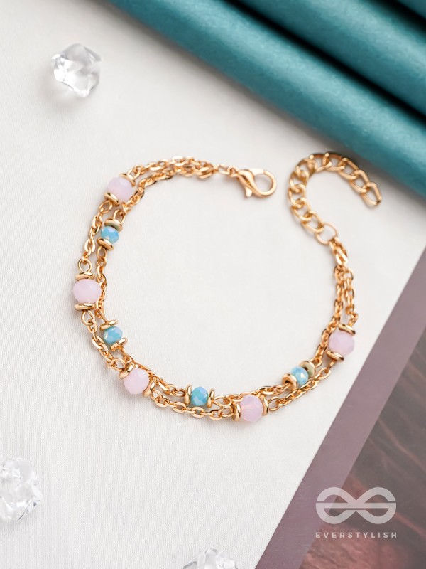 A SWEET SYMPHONY - BEADED LAYERED BRACELET