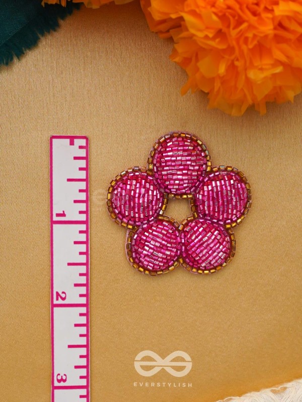 Alakshya - The Unseen Beauty - Cutdana Hand Embroidered Earrings