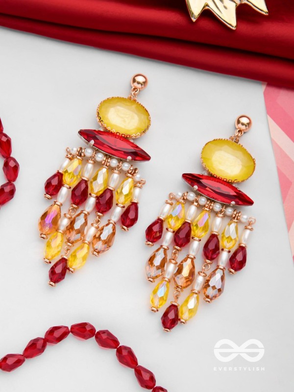 THE FIERCE ENIGMA - STATEMENT BOLD EARRINGS