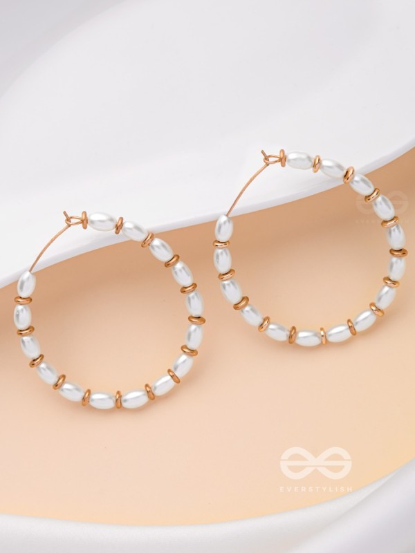 THE DREAMY DRIFT - LIGHTWEIGHT PEARL HOOP