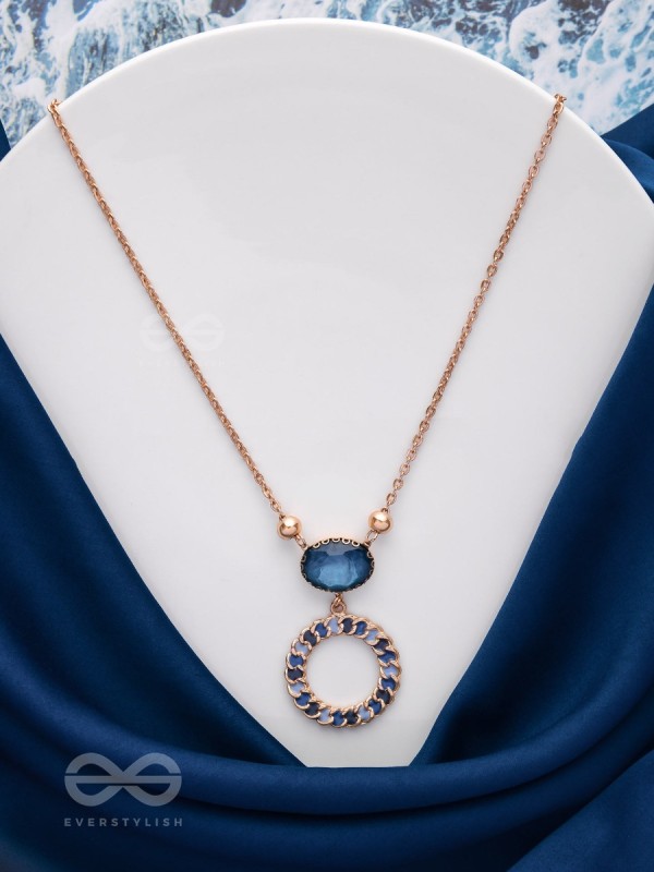 The Celestial Reflections - Casual And Modern Neckpiece With Anti-Tarnish Coating 