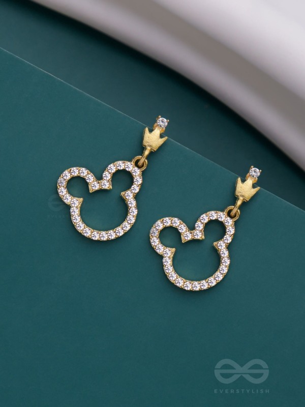 MICKEY EARS ON - CUTE SPARKLING EARRINGS