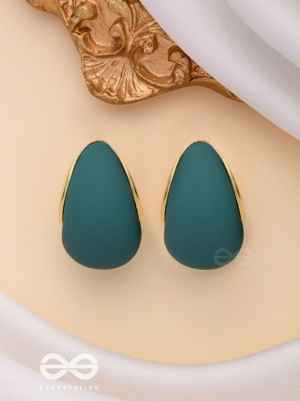 JUGGLE JIGGLE - TEAL BLUE & GOLDEN STUDS