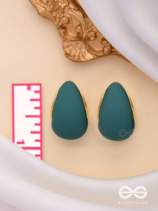 JUGGLE JIGGLE - TEAL BLUE & GOLDEN STUDS