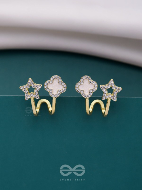 MAKE A WISH - STUD EARRINGS (WHITE)