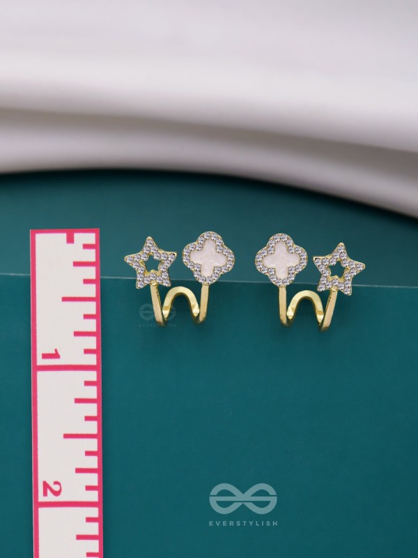 MAKE A WISH - STUD EARRINGS (WHITE)