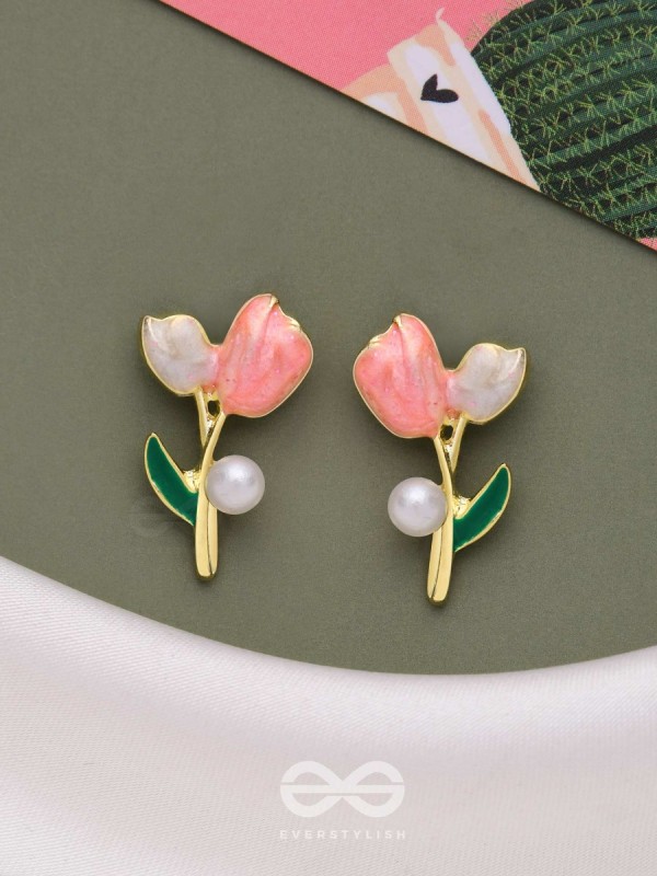 BLOOMING WITH JOY - MULTICOLORED FLORAL STUDS
