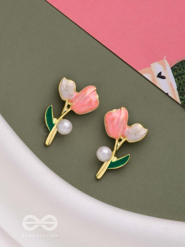 BLOOMING WITH JOY - MULTICOLORED FLORAL STUDS