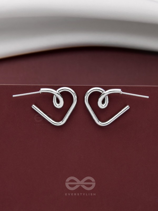 INCOMPLETE LOVE NOTES - SILVER STUDS