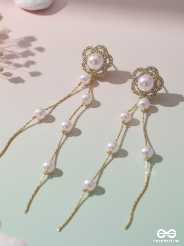 BLOOMIN HIGH - GOLDEN PEARL EAR JACKETS