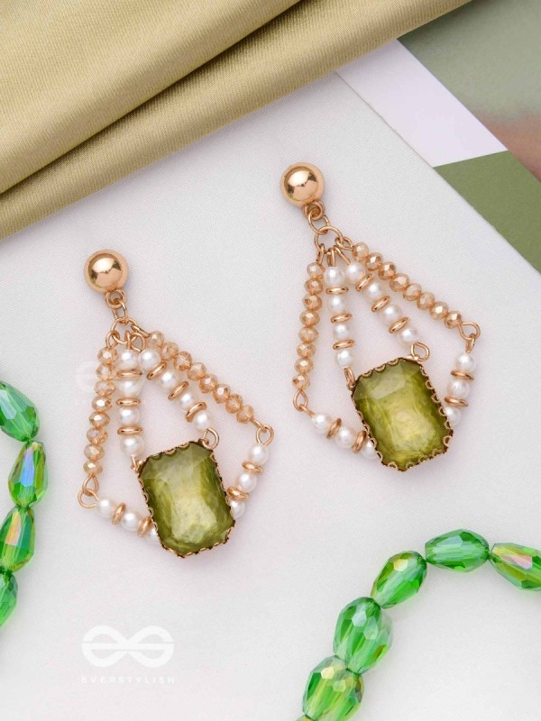 THE NATURE'S GRACE  - ELEGANT DROP EARRINGS