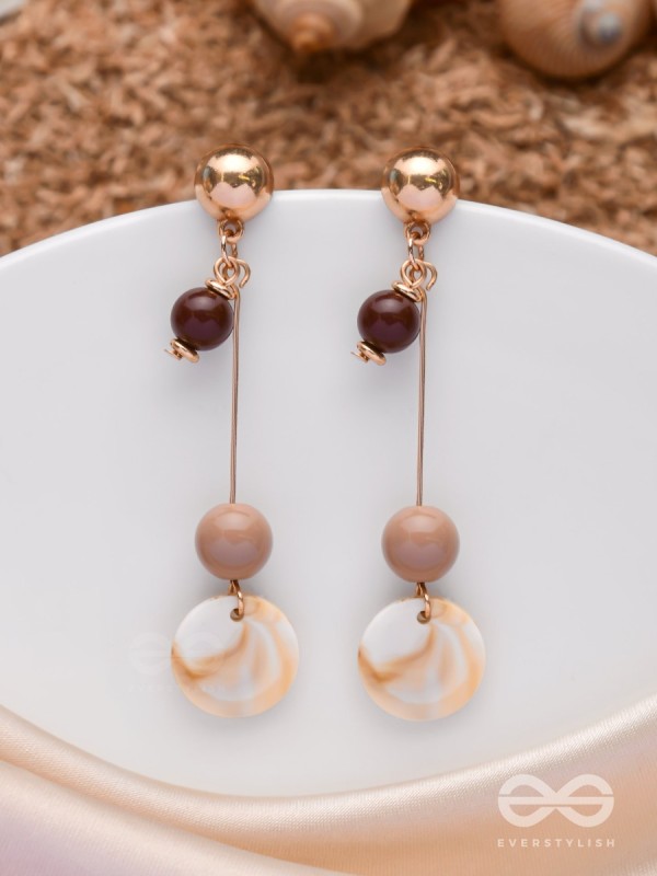 SEASHELL SECRETS - CASUAL DROP EARRINGS