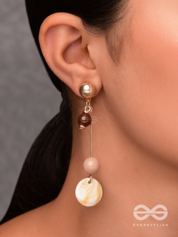 SEASHELL SECRETS - CASUAL DROP EARRINGS