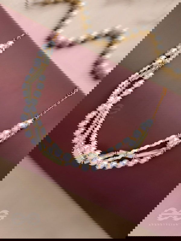 THE SHORELINE SHIMMER - GOLDEN STATEMENT NECKPIECE