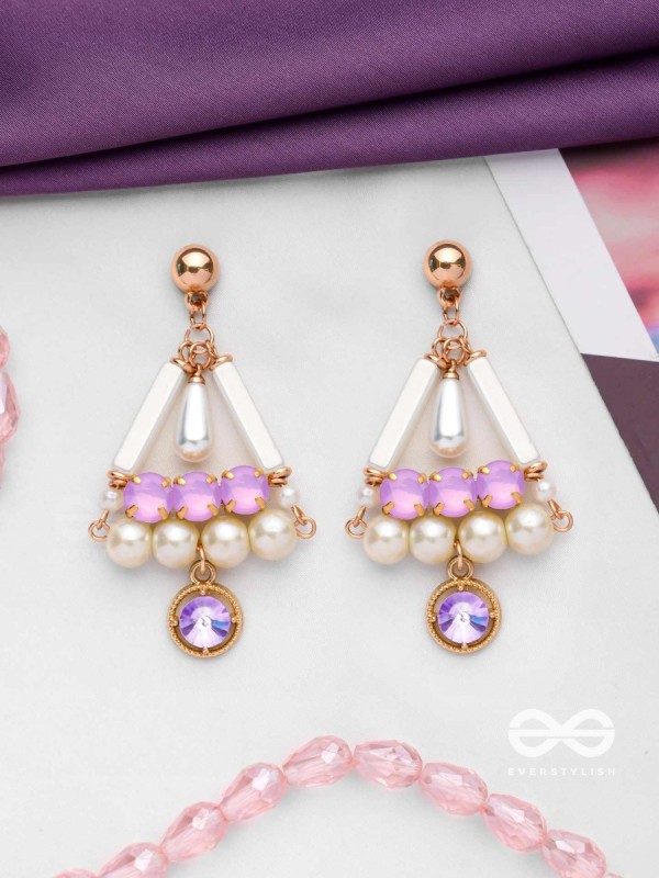 THE REGAL RADIANCE - GOLDEN EMBELLISHED EARRINGS