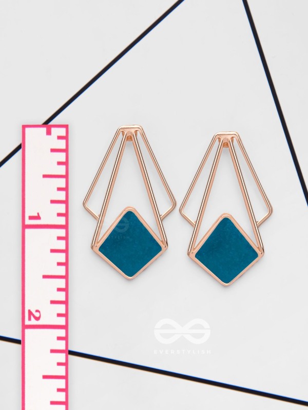 THE ARTISTIC DUSK - CASUAL ENAMELLED EARRINGS