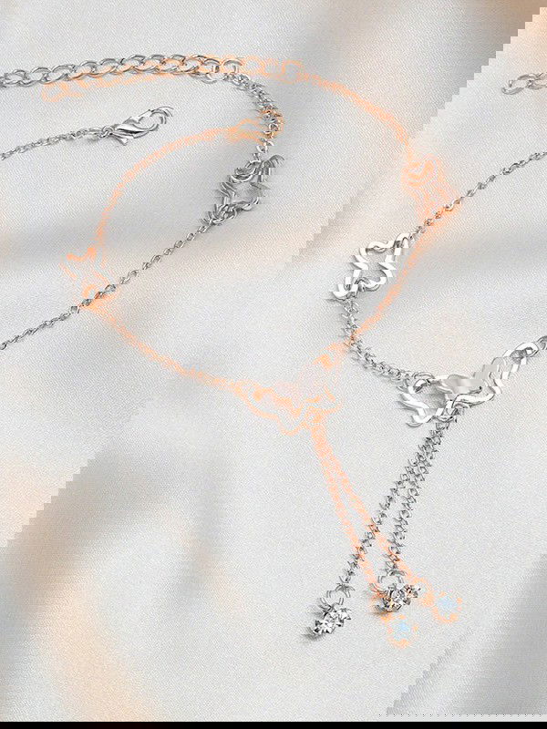 FLUTTERING MELODIES - CASUAL ROSEGOLD ANKLET