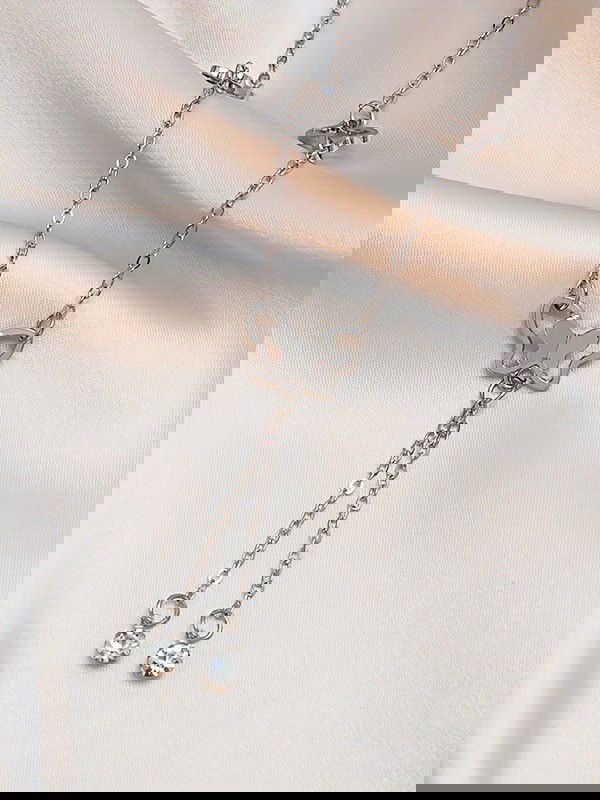 FLUTTERING MELODIES - CASUAL SILVER ANKLET