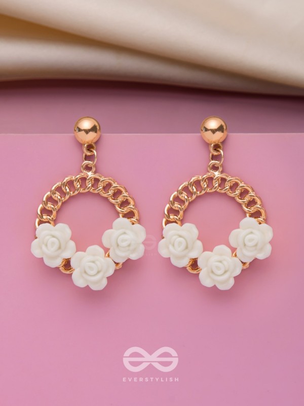 The Milky Blooms - Golden Earrings