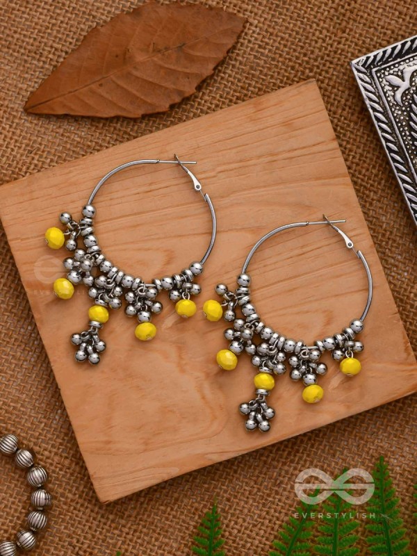 The Marigold Baubles- Silver Hoop Earrings