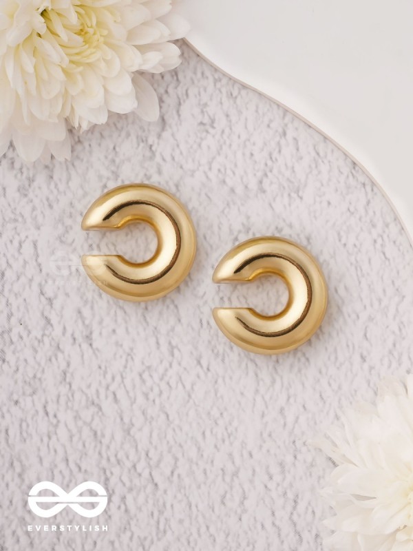 Gilded Glories - Golden Ear Cuffs