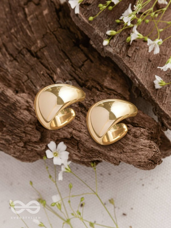 Luminary Echoes - Golden Earrings