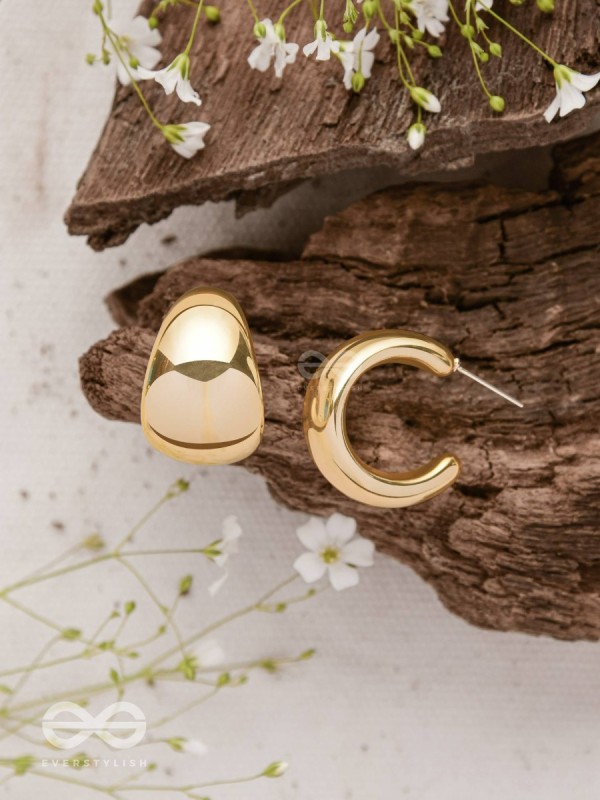 Luminary Echoes - Golden Earrings