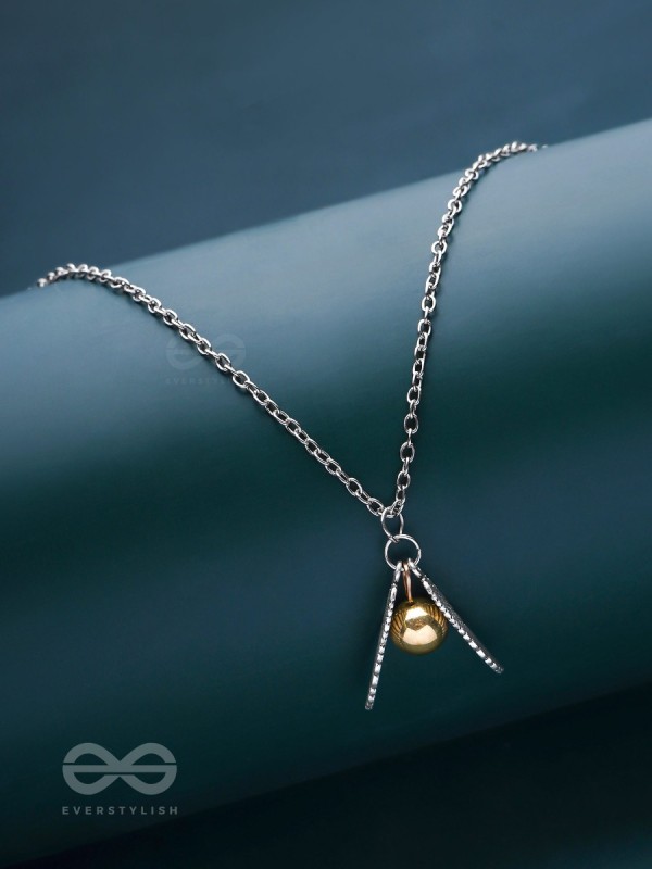 Resting Quidditch - Statement Silver Pendant