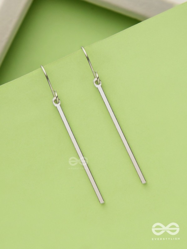 Dainty Dazzles - Classic Silver Earrings