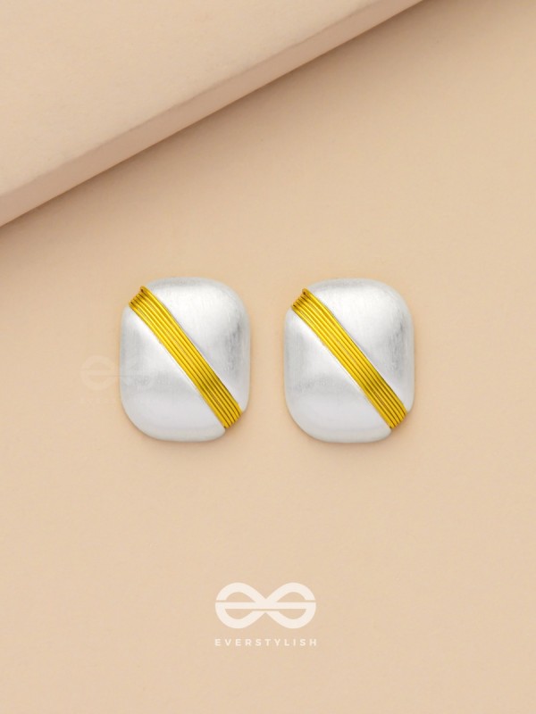 Timeless Nobility - White Stud Earrings