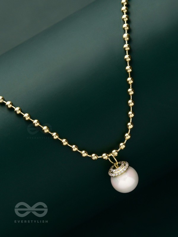 Darling Droplet - Pearl  Pendant