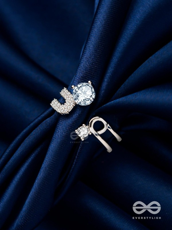 The Dreamy Dazzle - Silver Cubic Zirconia Ring (Adjustable)