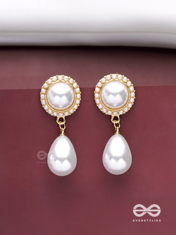 Crown Jewels - Luxe Pearl Earrings