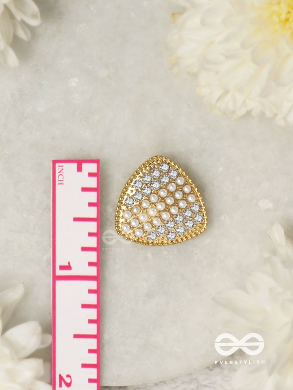 Gleaming Domes - Luxe Crystal Earrings