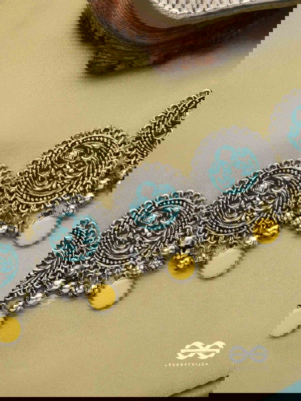 GOLDEN DUSK - TRADITIONAL OXIDISED NECKLACE