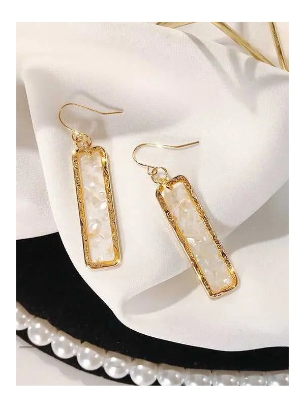 GOLDEN MIRAGE - GLITTER RESIN EARRINGS