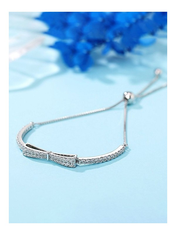 SILVER WHIMSY- Chic Adjustable Bracelet