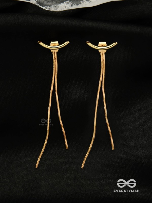 MIRAGE FLOW- SOPHISTICATED AND LUXURIOUS DROP EARRINGS