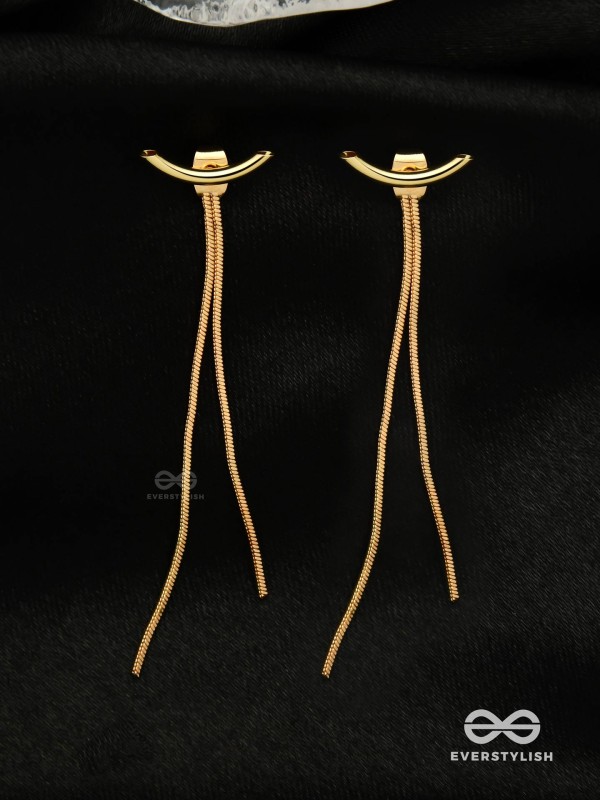 MIRAGE FLOW- SOPHISTICATED AND LUXURIOUS DROP EARRINGS